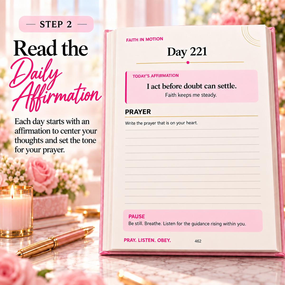 Pray.Listen.Obey—365 Days of Divine Alignment 2nd Edition