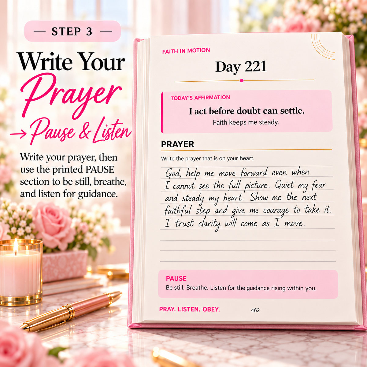 Pray.Listen.Obey—365 Days of Divine Alignment 2nd Edition
